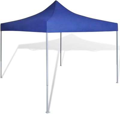 Opvouwbare Paviljoen 3x3m Blauw Waterdicht voor Tuin en Feest