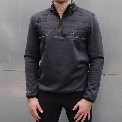 Calvin Klein Ramond Hybrid 1/4 Zip Men Sweater Urban