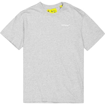 Off White Kinderen/Kinderen Monster Logo T-Shirt (Grijs)