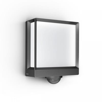 Steinel L 40 SC ANT 085247 LED-buitenlamp met bewegingsmelder (wand) LED LED vast ingebouwd 12.9 W Antraciet