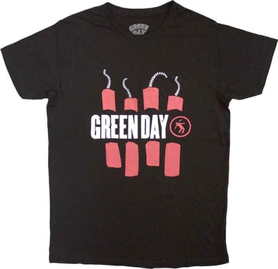 Green Day - Dynamite Heren T-shirt - L - Zwart