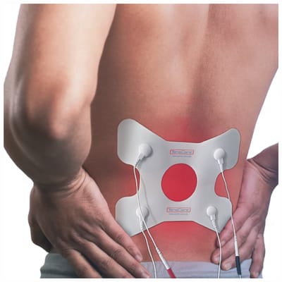 TensCare - 1x rug elektrode | Rugpijn elektrode TENS/EMS – Zelfklevende gelpads – Voor rugklachten verlichting – Compatibel met TENS en EMS apparaten | rug elektrode | elektrode pad rug | electroden pads tens | elektrodenpads