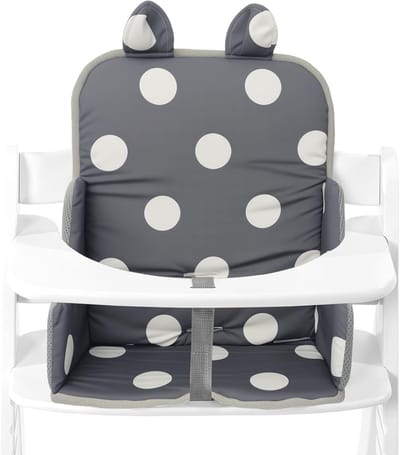 Zitkussen voor Hoge Stoelen, Geschikt voor Alpha/Beta en Tripp Trapp, Omkeerbaar en Wasbaar, Comfortabel en Ondersteunend voor Kinderen
