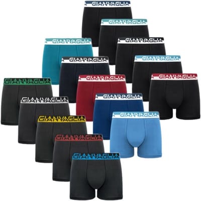 Boxershorts Heren Katoen - 15-pack - Maat XL - Heren Ondergoed - Meerkleurig Print
