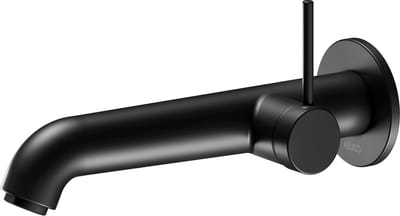 Keuco IXMO Soft Black Selection single lever basin mixer, concealed, round 59516371201