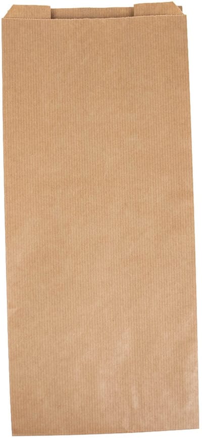 Kraftzak bruin 6 pond 160x240x360mm