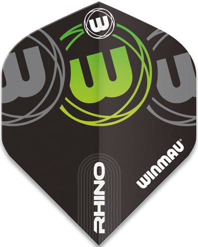 Winmau Rhino Extra Thick Logo Gradient Green V1