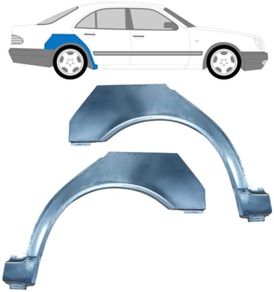 Reparatiepaneel achterspatbord voor Mercedes E-Class W210 1995-2003