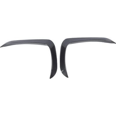 Set Zijspoilers voor Voorbumper Sportief Design Verbeterde Aerodynamica Hoge Stabiliteit voor X5 F15 M black
