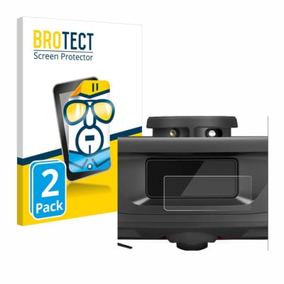 BROTECT - Screenprotector voor Roborock Q Revo (ALLEEN Camera) - Folie Beschermfolie transparant 2 Stuks