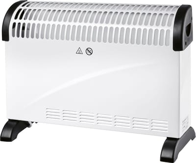 Silvercrest Elektrische Convectorkachel - Vermogen: 2.000 W - Warmteniveaus: 3 - Verwarmingsbereik: tot 20 m³ - Voor snelle en behaaglijke warmte - Traploze thermostatische regelaar - Met oververhittingsbeveiliging - Kachel