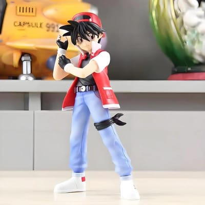 8cm/3.15in Anime Pokemen Figuur Rood Ash Ketchum Actiefiguren PVC Verzameling Model Speelgoed voor Kinderen Cadeaus black