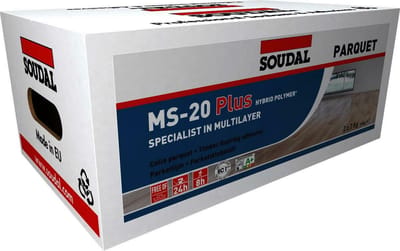SOUDAL - ECOBOX PARKETLIJM - MS20 PLUS - 14 Kg.