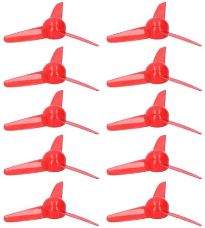 Driebladige propeller van 70 mm voor RC boten en speelgoedmodellen - 2 mm gat voor eenvoudig DIY gebruik, ideaal voor modelbouw en accessoires