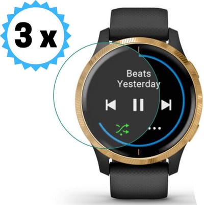 KELERINO. Screenprotector geschikt voor Garmin Venu - TPU - 3 stuks