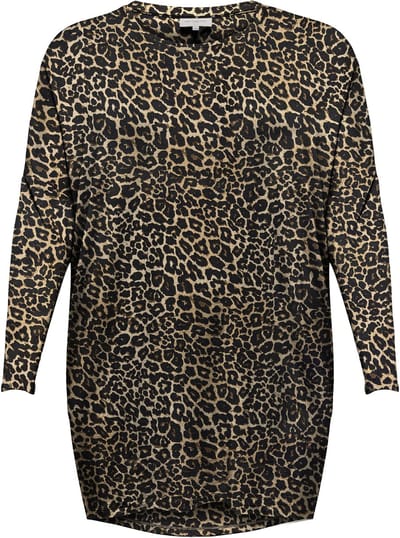 ONLY CARMAKOMA - CARCARMA AOP L/S LONG TOP JRS - Meisjes - Blouses