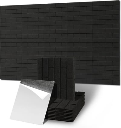 Zelfklevende Akoestische Panelen voor Geluidsisolatie Zwart Hoge Dichtheid