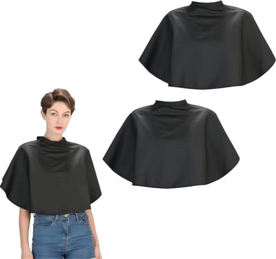 Professionele Waterdichte Kapperscape voor Kappen en Kleuren van Haar - 2 Stuks Nylon Kappersschorten voor Makeup en Shampoo