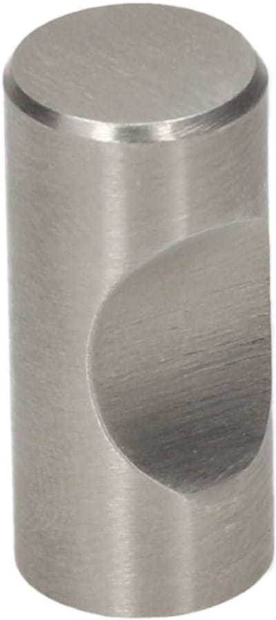Gamet - Meubelknop - Cilindrische Vorm - Brushed Nickel