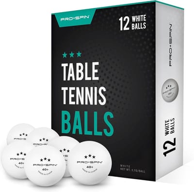 Pingpong Ballen - Tafeltennis Ballen - Wedstrijd Spelen - 3 Sterren Kwaliteit - 40+ - Wit