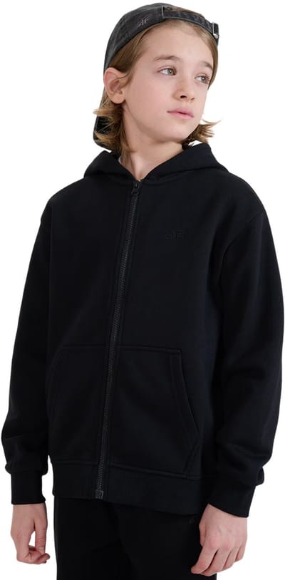 4F Sweater Jongens Zwart - Maat 146cm