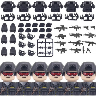 Legerstijl Hoge Kwaliteit Commando Hoge Kwaliteit Troepen Stedelijk Gebied Hoge Kwaliteit Politie Militaire figuur Hoge Kwaliteit Gebouw Hoge Kwaliteit Blok