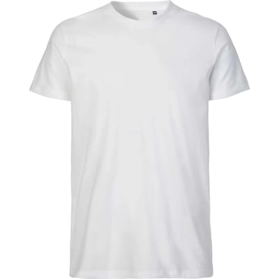 Neutral Unisex Tiger Cotton T-Shirt NET61001 - White - XS