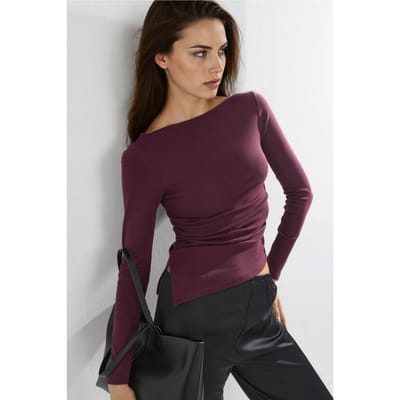 Boothals Katoenen Blouse