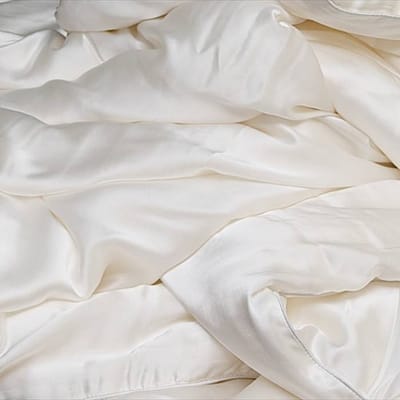 100% Zijden zomerdekbed Dolce (175g/m2) - zijden tijk - Silk Heaven - 140x220cm
