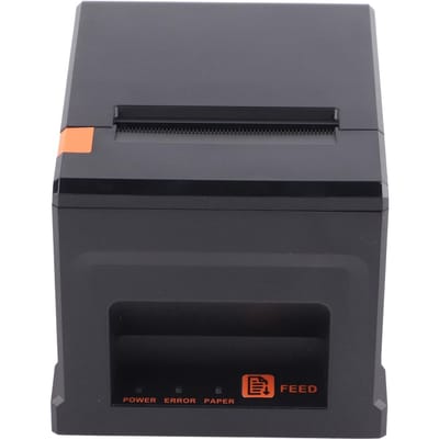 80mm POS Printer USB Thermische Bonprinter Hoge Snelheid Printen Keukenprinter met Automatische Snijder UK Plug