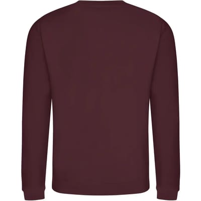 Vegan Sweater met lange mouwen 'Just Hoods' Burgundy - L