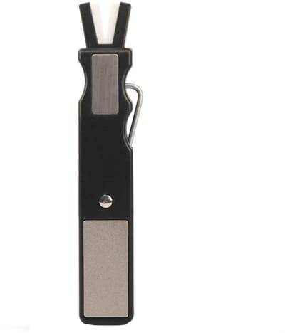 Dailygoods - 1 stuk schaats messenslijper schuurmateriaal schaats slijper duurzame en praktische schaats slijper messenslijper slijpgereedschap voor ijshockey, zwart