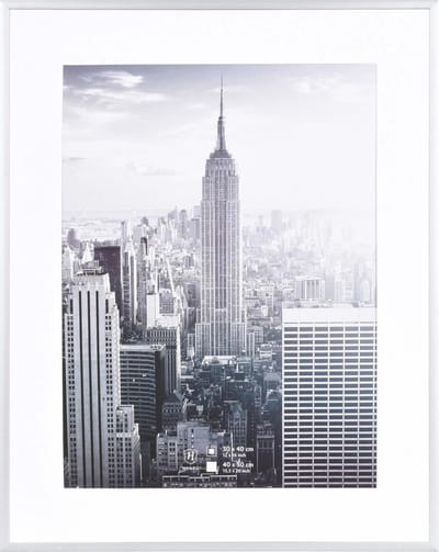 Fotolijst - Henzo - Manhattan - Fotomaat 40x50 cm - Zilver