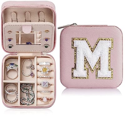 Sieradendoosje voor Vrouwen en Meisjes, Reis Sieraden Organizer, Gepersonaliseerd Cadeau voor Verjaardagen en Feestdagen