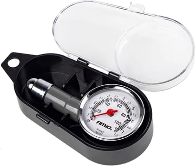 Bandenspanningsmeter - drukmeter Metaal - 7,5 bar