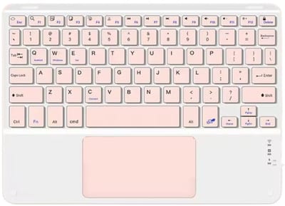 EtuiTab - Bluetooth Toetsenbord - Touchpad - Roze