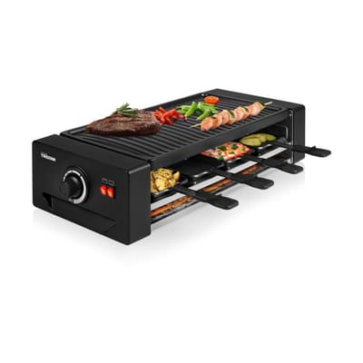 Tristar Gourmetset - RA-2736 - Bakplaat 8 personen - Pizzarette 8 personen - Incl 8 pannetjes - 1300W - PFAS-Vrij