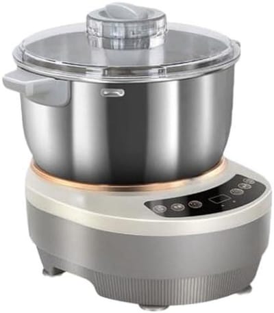 Huishoudelijke Kneedmachine - Automatische Deegmaker - Brood Bakken - Constante Temperatuur Fermentatie - 5 Liter Kom - Grijs