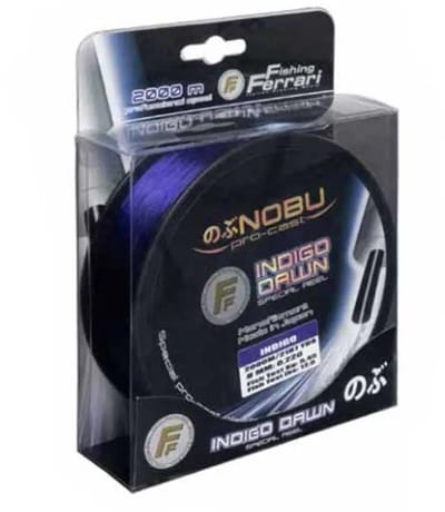 Fishing Ferrari Nobu Pro Cast Indigo Dawn Monofilament 2000 M Transparant 0.120 mm