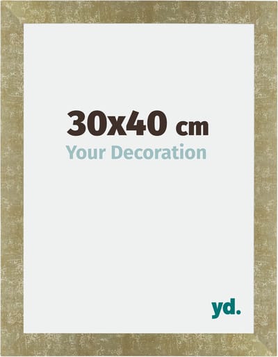 Your Decoration - Fotolijst 30x40 cm - MDF - Goud Antiek - Mura