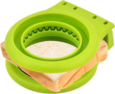 Sandwich Snijder - Brood Vormer - Kinder Lunch Maken - Roestvrij Staal - 12 x 14 cm - Meerkleurig
