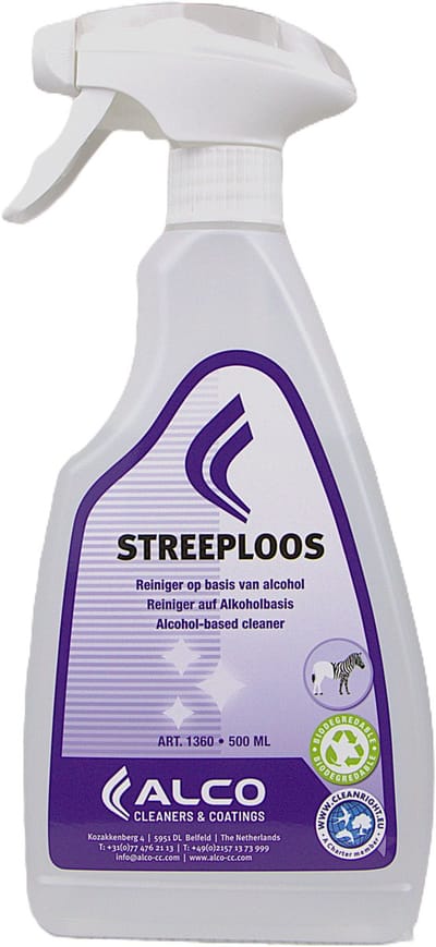 Alco Streeploos Reiniger op basis van Alcohol 500 ml