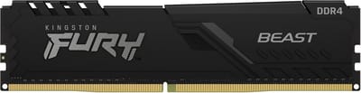 Kingston Fury Beast KF432C16BB/8 - RAM-geheugen - DDR4 - 8GB - 3200 MHz - DIMM - CL16 - 1 x 8 GB