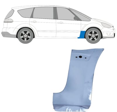 Reparatiepaneel voorspatbord voor Ford S-MAX 2006-2015 / Rechts