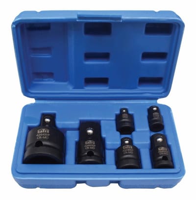 kracht verloopdoppen 6 delig - verloop dop set - dopverloop - adapters - verloopdop - satra