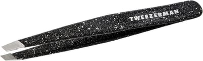 Handgeslepen punten pincet - wenkbrauwen epileren - professionele kwaliteit - roestvrij staal - dusted onyx