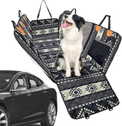 Autohoes Huisdieren - Stoelbeschermer Auto - Reizen met Huisdier - Waterdicht Oxford Weefsel - 147 x 137 cm - Uniek