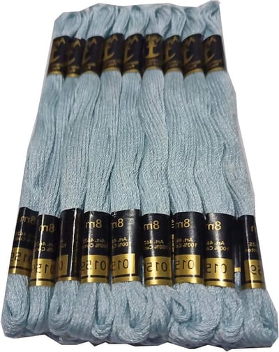 Borduurdraad Floss - Naaidraad Borduurzijde - Kruissteek Borduren - Glad Lichtgewicht Draad - 25 Strengen - Pastel