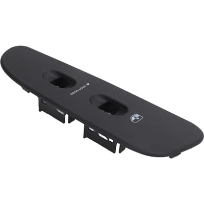 Voor Rechts Passagierszijde Raamschakelaar Bezel Hoge Hardheid Schakelpaneel voor 1500 2500 3500 Vrachtwagen black