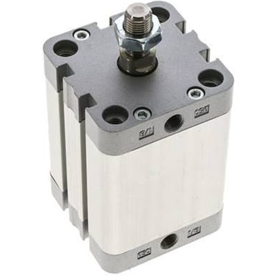 ISO 21287 Compacte Dubbelwerkende Cilinder 50-50mm - Magnetisch - Mannelijke Stang
